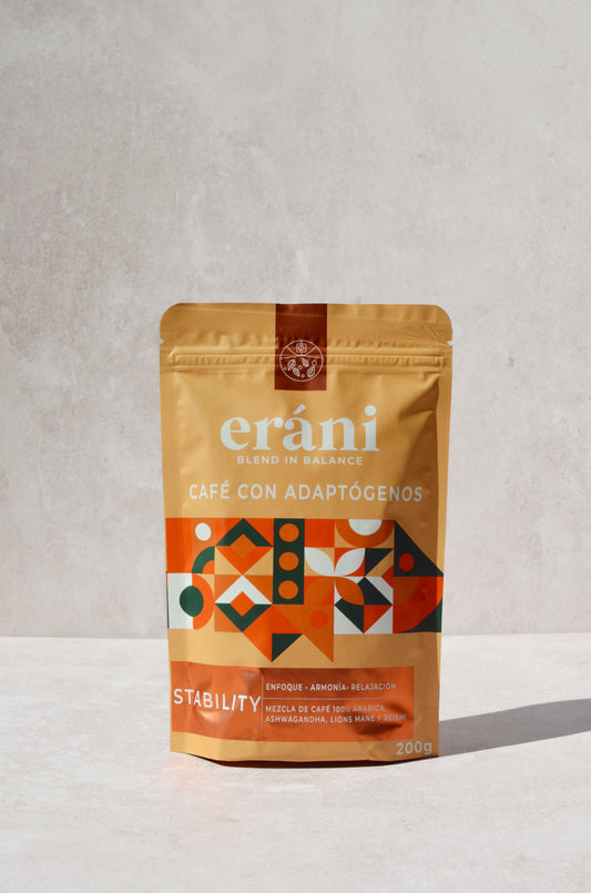 Stability blend: Café orgánico con Ashwagandha, Melena de León y Reishi